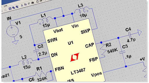Circuit diagram in LTspice